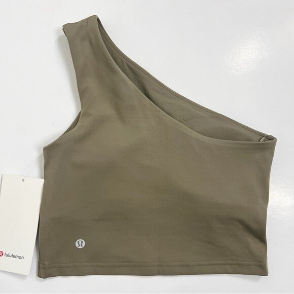 Lululemon NWT Align Asymmetrical Tank Top Nomad - Picture 2 of 9